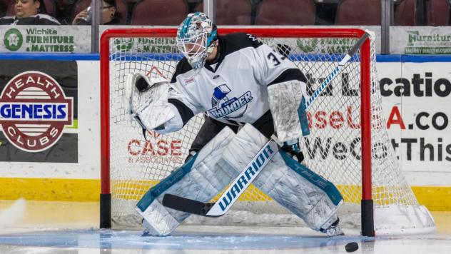 Wichita Thunder goaltender Matt Davis