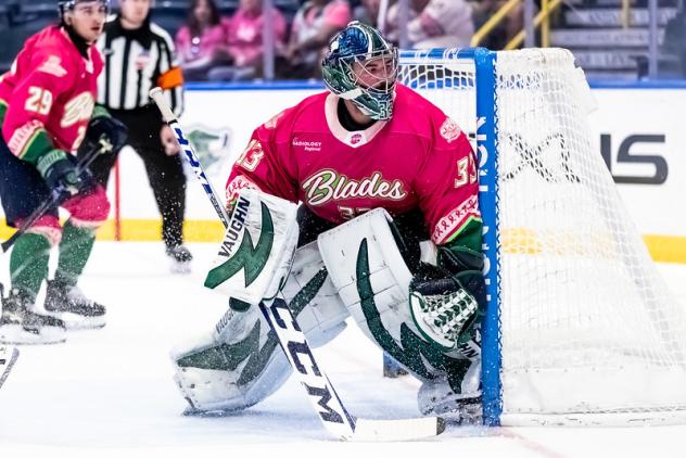 Florida Everblades goaltender Cam Johnson