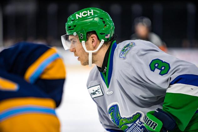 Florida Everblades forward Sam Stange