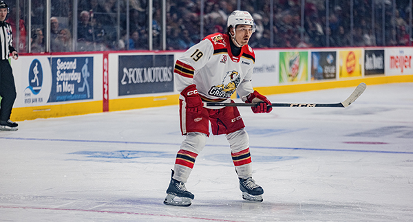 Grand Rapids Griffins forward John Leonard