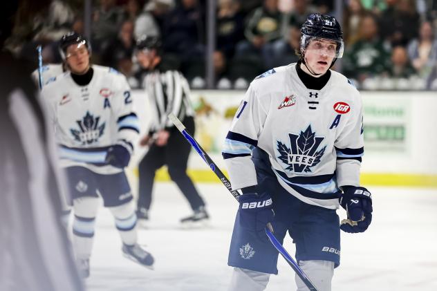 Penticton Vees' Ryden Evers