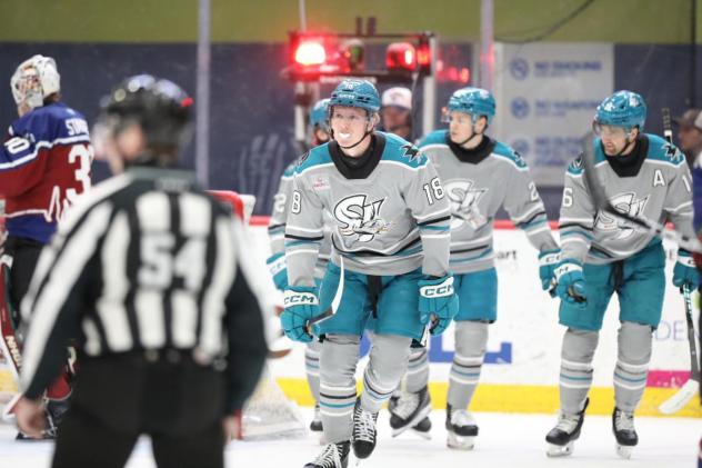 San Jose Barracuda's Filip Bystedt on game night