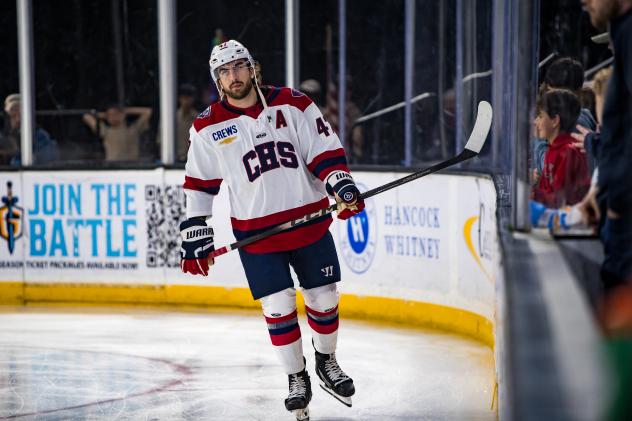 South Carolina Stingrays forward Simon Pinard