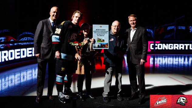 Portland Winterhawks Off-Ice Official Bob Schroeder recognized with WHL Distinguished Service Award