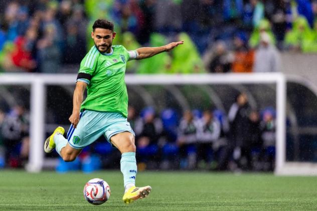 Seattle Sounders FC midfielder Cristian Roldan