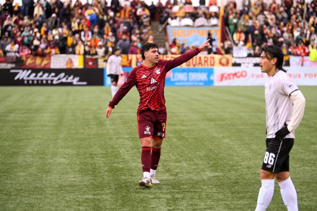 Detroit City FC midfielder Maxi Rodriguez