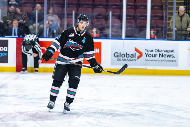 Kelowna Rockets centre Tij Iginla