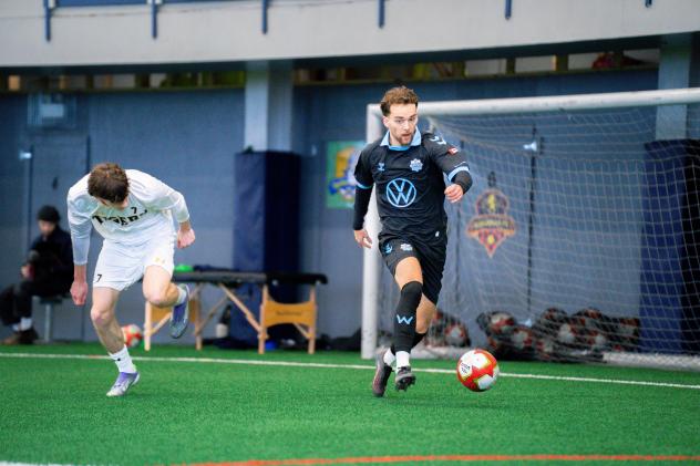 Halifax Wanderers defender Harvey Hughes