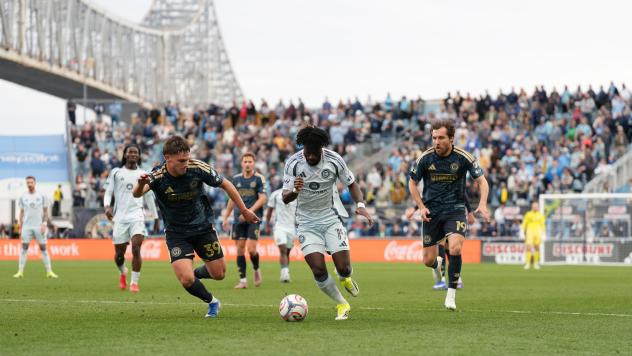 Chicago Fire FC forward Jonathan Bamba vs. the Philadelphia Union