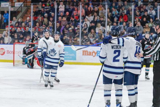 Penticton Vees on game night