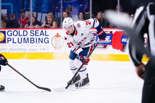 Spokane Comets' Owen Martin in action