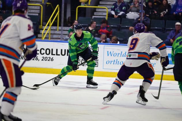 Florida Everblades forward Sam Stange
