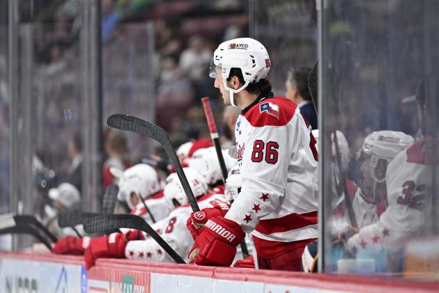Allen Americans defenseman Andre Anania