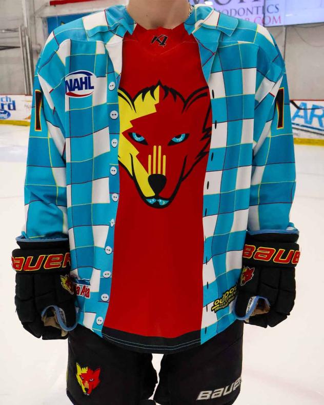 New Mexico Ice Wolves Happy Gilmore 2 jersey