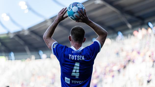 Louisville City FC defender Sean Totsch
