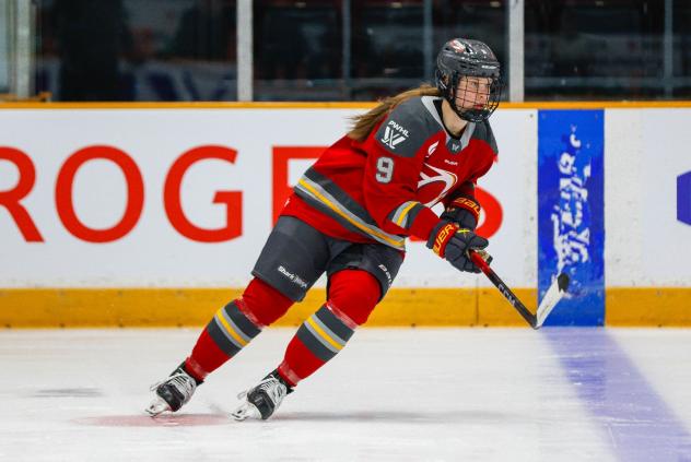 Ottawa Charge defender Vita Poniatovskaia