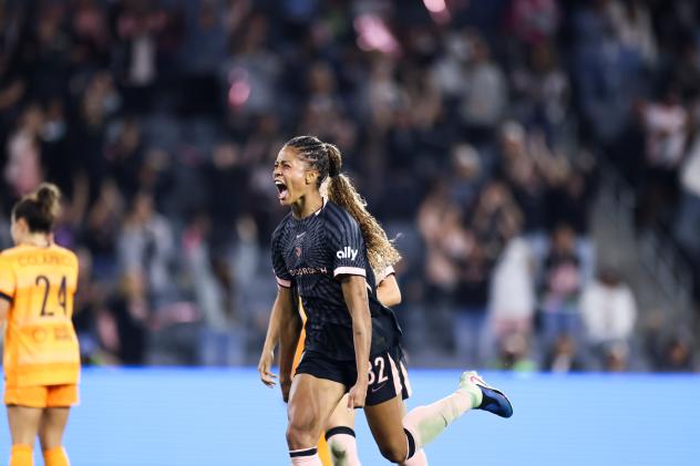 Angel City Football Club's Sveindís Jónsdóttir on game night