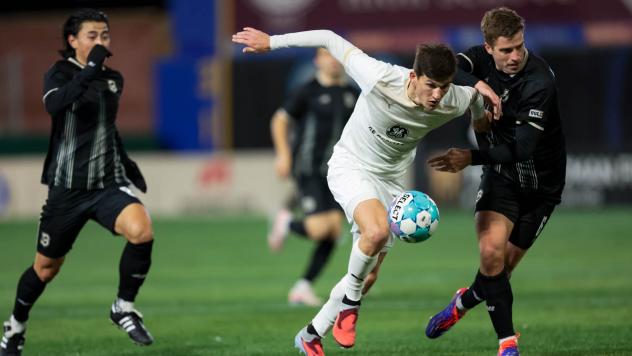 Louisville City FC and Brooklyn FC in action