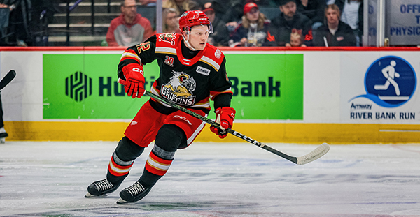 Grand Rapids Griffins forward Michael Milne