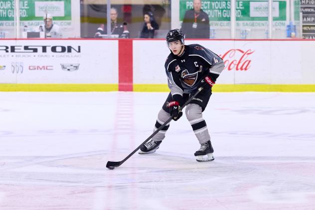 Vancouver Giants defenceman Ryan Lin