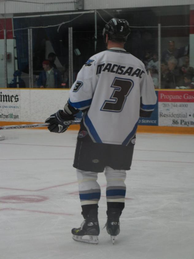 Dave MacIssac with the Danbury Trashers