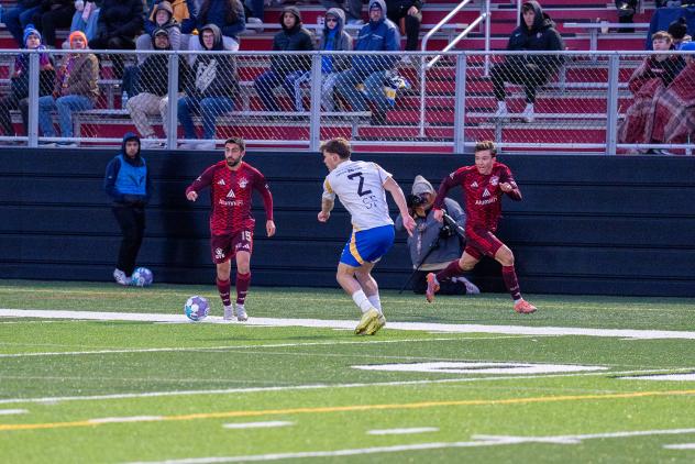 Detroit City FC prepares to kick against the Flint City Bucks