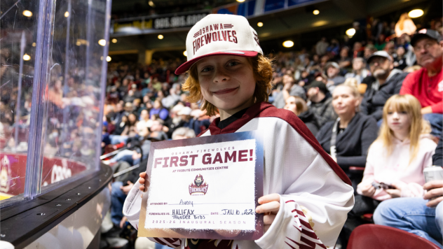 Oshawa Firewolves fans