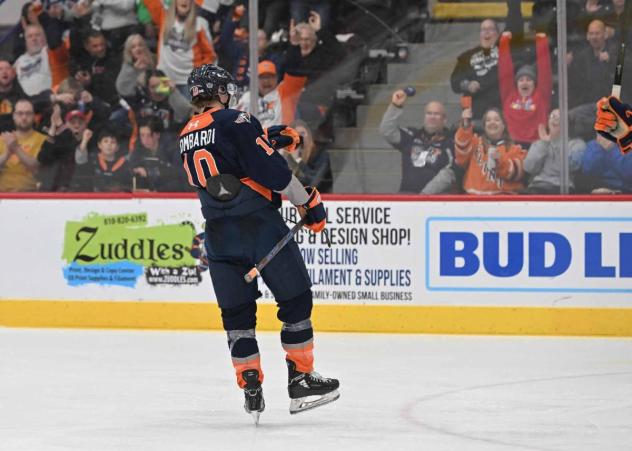 Flint Firebirds forward Jimmy Lombardi