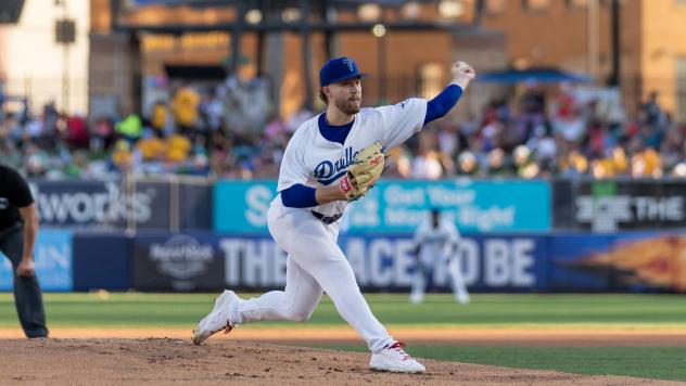 Tulsa Drillers pitcher Luke Fox