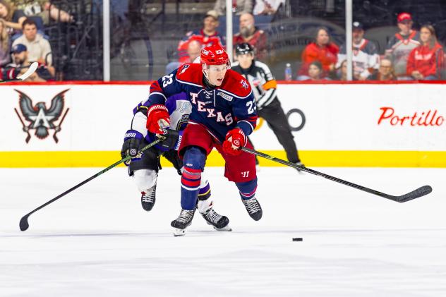 Allen Americans defenseman Sam Sedley
