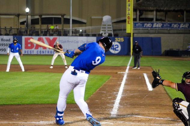 Biloxi Shuckers at bat