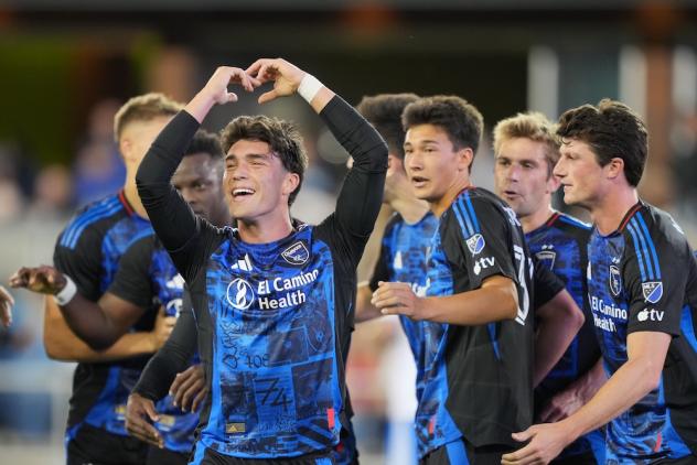 San Jose Earthquakes on game night
