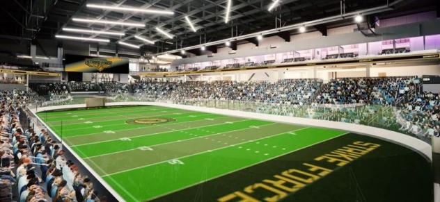 Frontwave Arena, home of the San Diego Strike Force