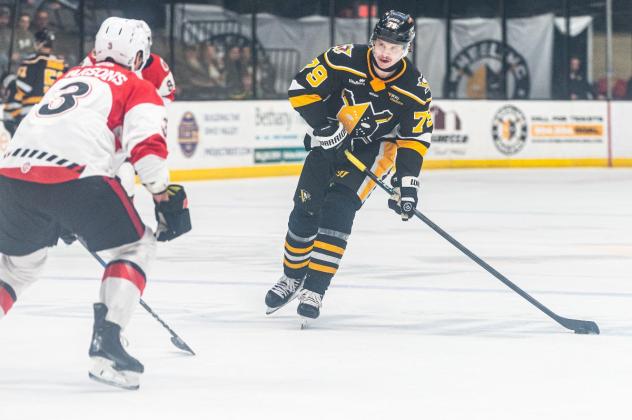 Wheeling Nailers defenseman Emil Pieniniemi