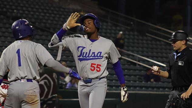 Josue De Paula of the Tulsa Drillers