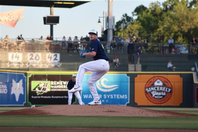 Columbia Fireflies pitcher Kendry Chourio
