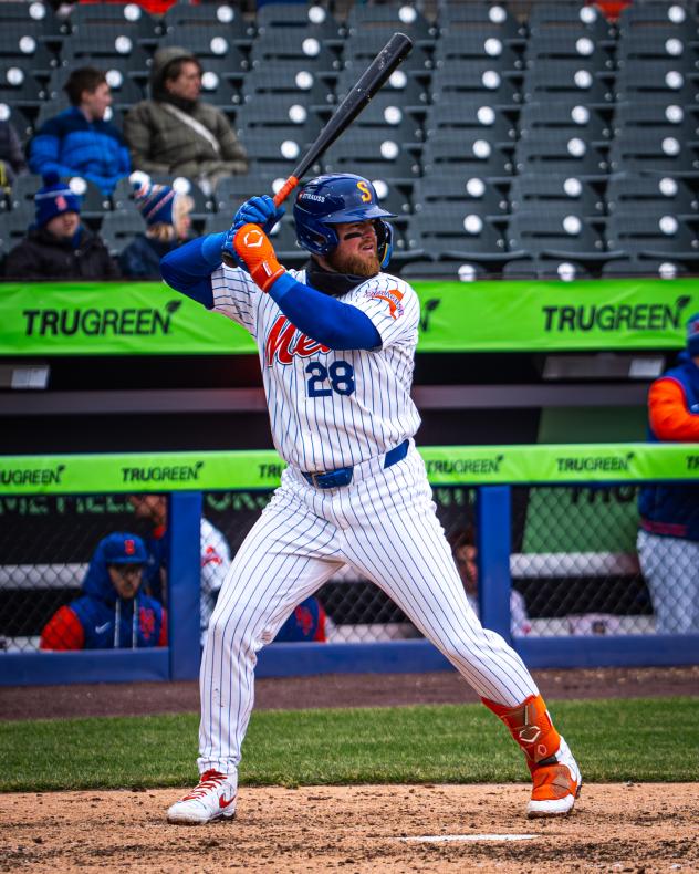 Syracuse Mets second baseman Christian Arroyo