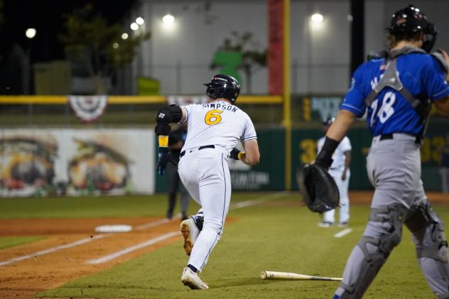 Montgomery Biscuits first baseman Will Simpson