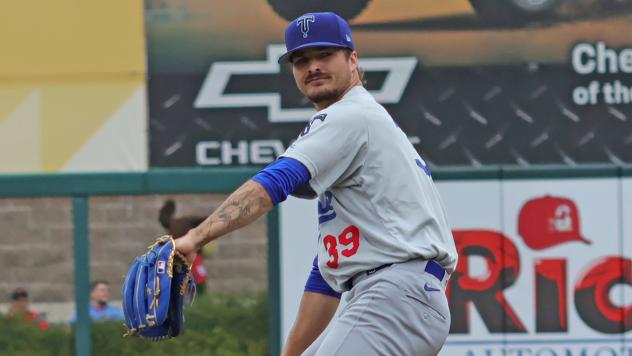 Tulsa Drillers pitcher Payton Martin