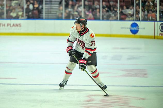 Rapid City Rush defenseman Clay Hanus