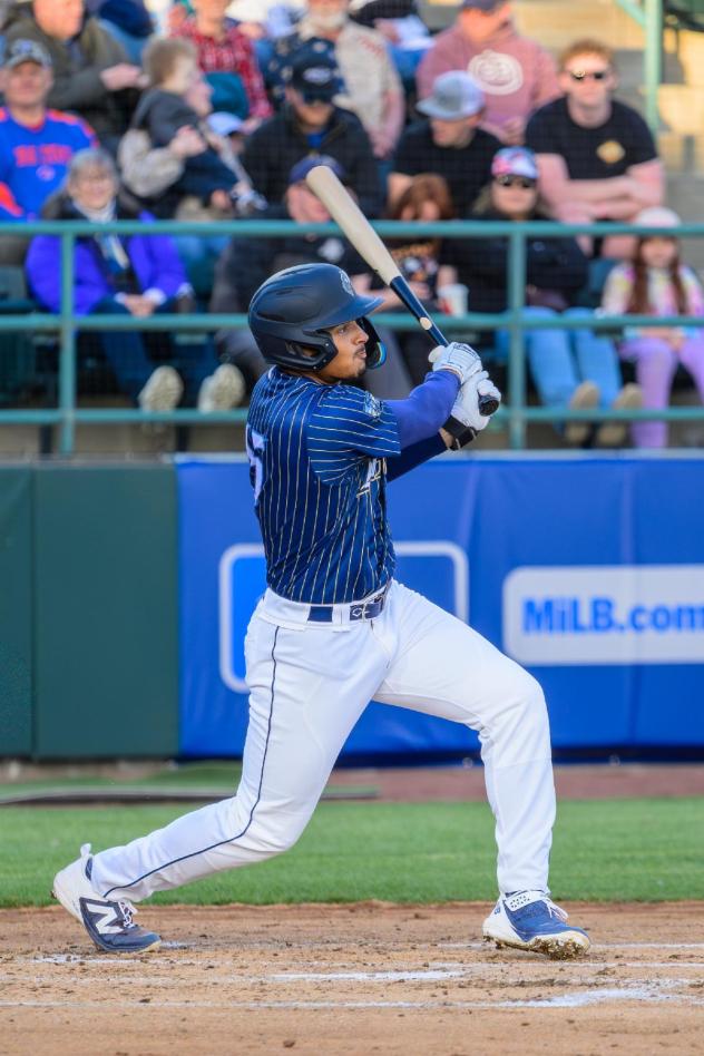 Tri-City Dust Devils third baseman Jake Munroe