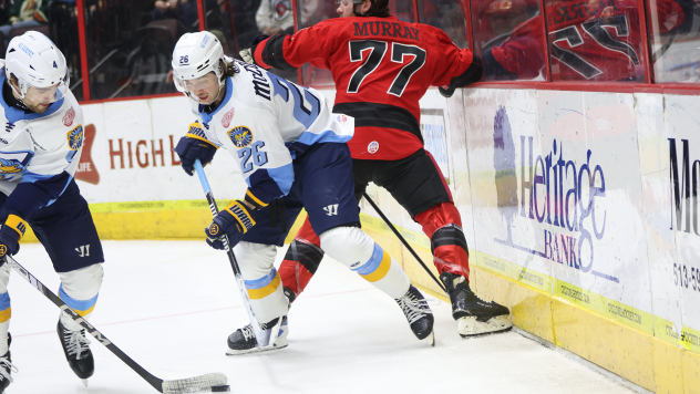 Toledo Walleye defenseman Riley McCourt