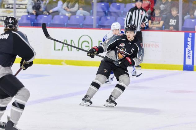 Vancouver Giants defenceman Ryan Lin