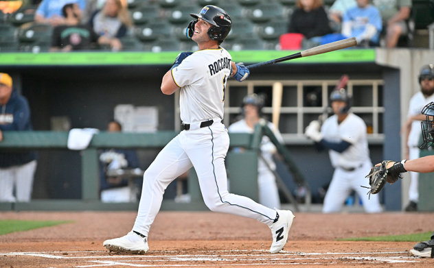 Northwest Arkansas Naturals center fielder Carson Roccaforte