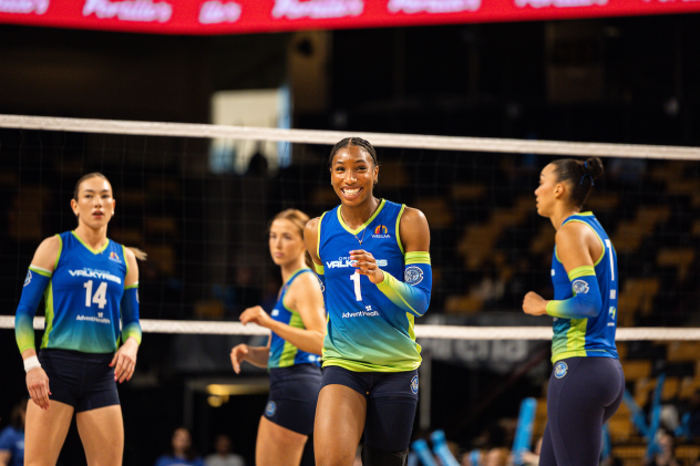 Orlando Valkyries outside hitter Charitie Luper