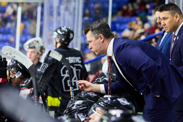 Vancouver Giants Head Coach Parker Burgess