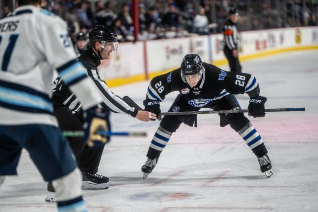 Wenatchee Wild forward Caelan Joudrey