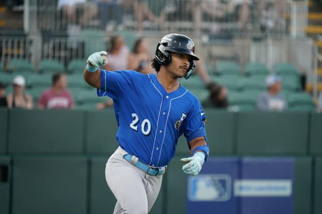 Biloxi Shuckers shortstop Eric Brown Jr.