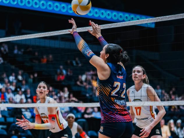 Grand Rapids Rise setter Camryn Turner