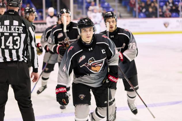 Vancouver Giants defenceman Ryan Lin